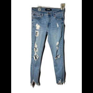 Express Distressed Jeans